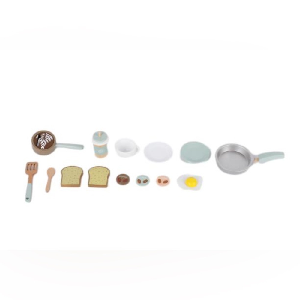 NWT Wooden Breakfast Set Montessori - Picture 4 of 12